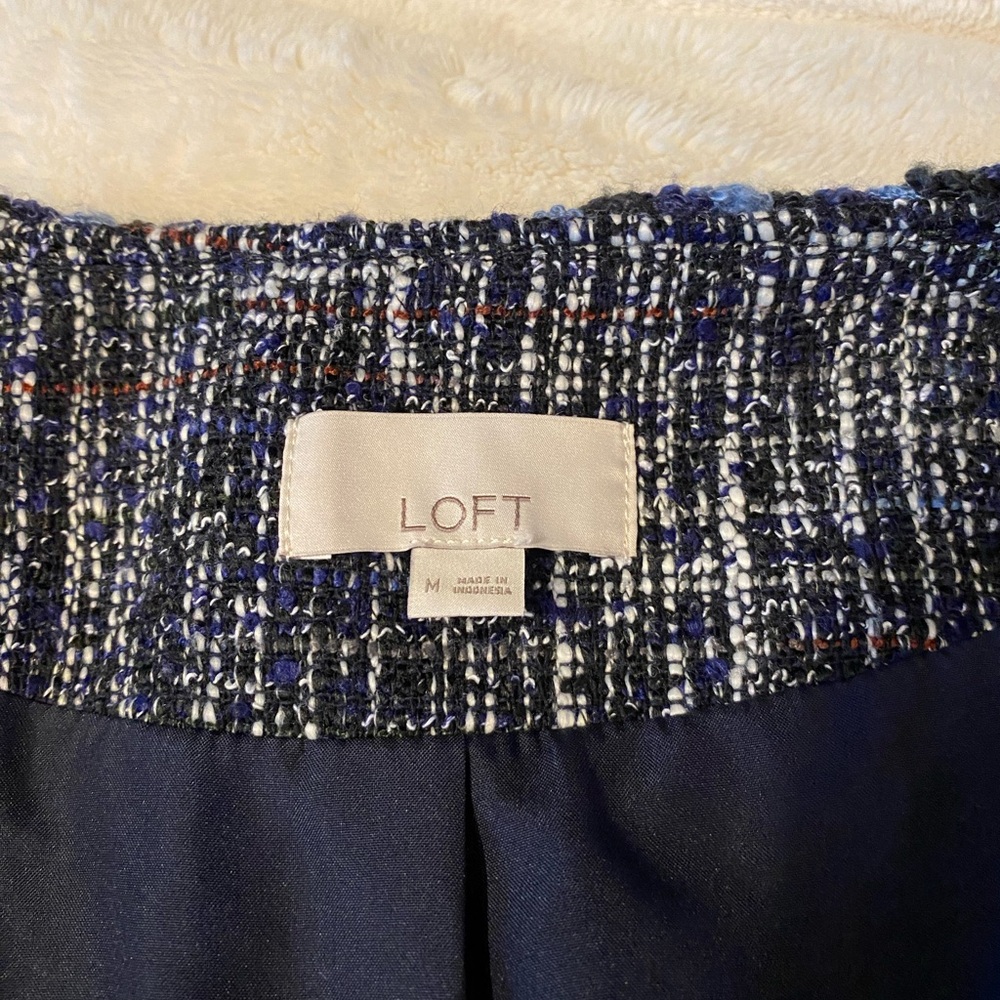 Loft Women’s Tweed Blazer/Jacket, Size M - Picture 7 of 9
